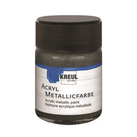 KREUL METALLIC akrilfestékek 50 ml – antracit