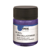 KREUL METALLIC akrilfestékek 50 ml – lila