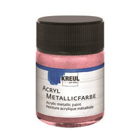 KREUL METALLIC akrilfestékek 50 ml – rózsaszín