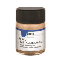 KREUL METALLIC akrilfestékek 50 ml – pezsgőszín