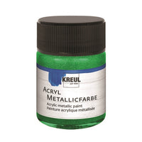 KREUL METALLIC akrilfestékek 50 ml – zöld