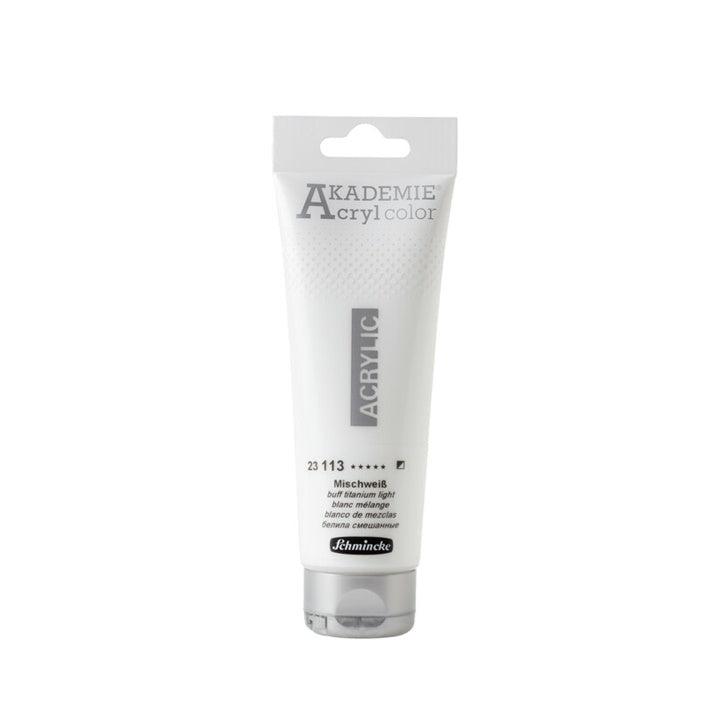Schmincke AKADEMIE akrilfestékek 120 ml – 113 buff titán világos