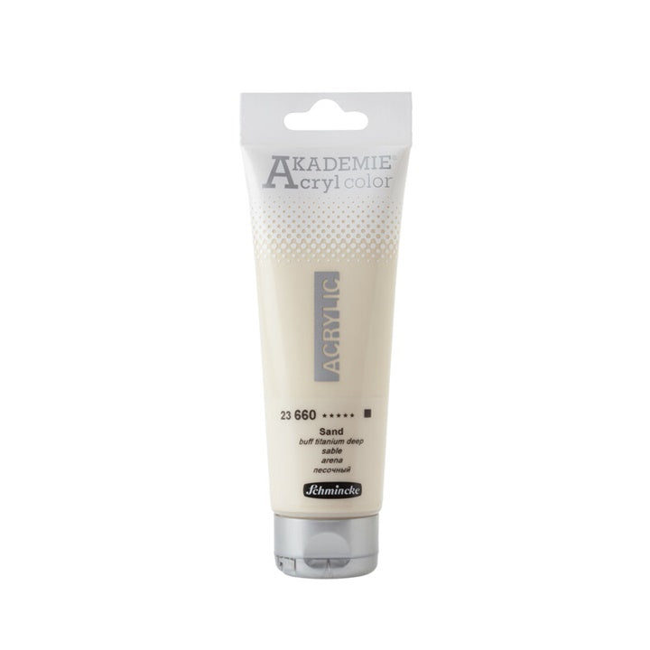 Schmincke AKADEMIE akrilfestékek 120 ml – 660 buff titán mély