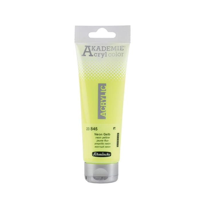 Schmincke AKADEMIE akrilfestékek 120 ml – 845 neonsárga