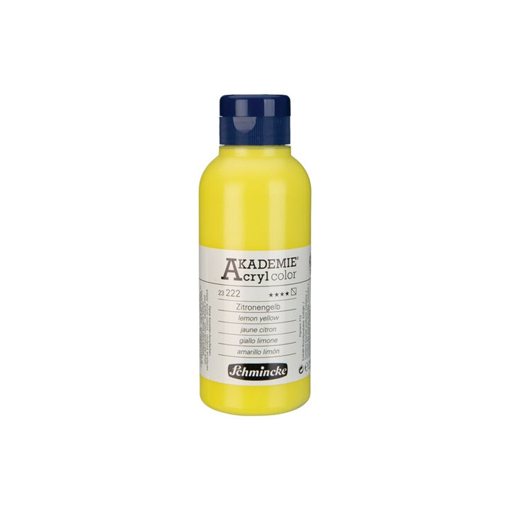 Schmincke AKADEMIE akrilfestékek 250 ml – 222 citromsárga
