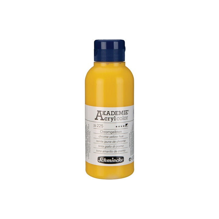 Schmincke AKADEMIE akrilfestékek 250 ml – 225 krómsárga hue