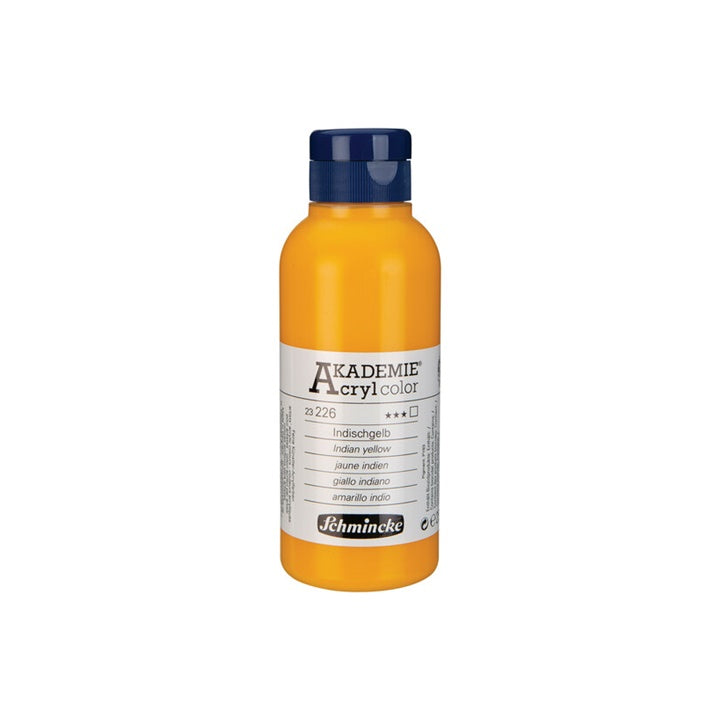 Schmincke AKADEMIE akrilfestékek 250 ml – 226 indiai sárga