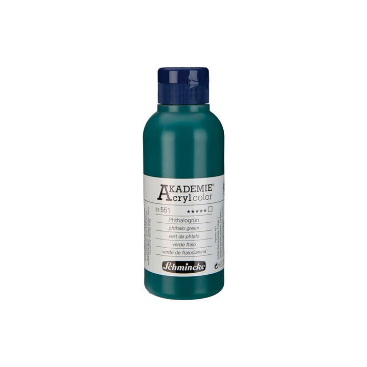 Schmincke AKADEMIE akrilfestékek 250 ml – 551 ftalozöld