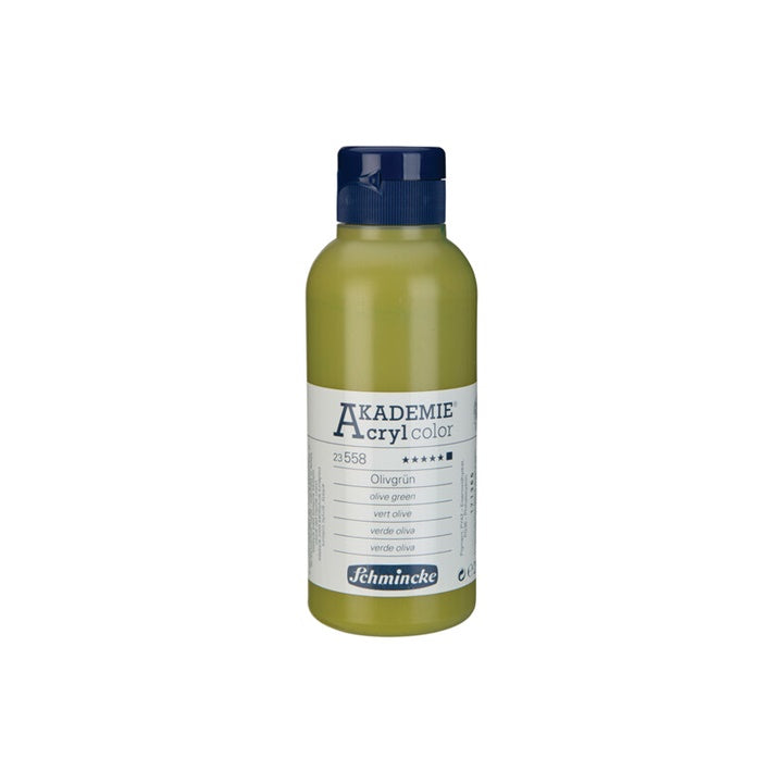 Schmincke AKADEMIE akrilfestékek 250 ml – 558 olívazöld