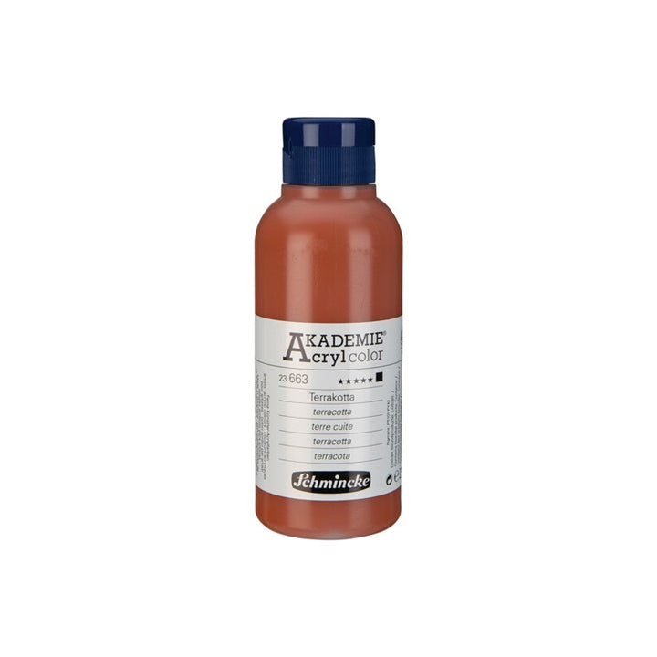 Schmincke AKADEMIE akrilfestékek 250 ml – 663 terrakotta