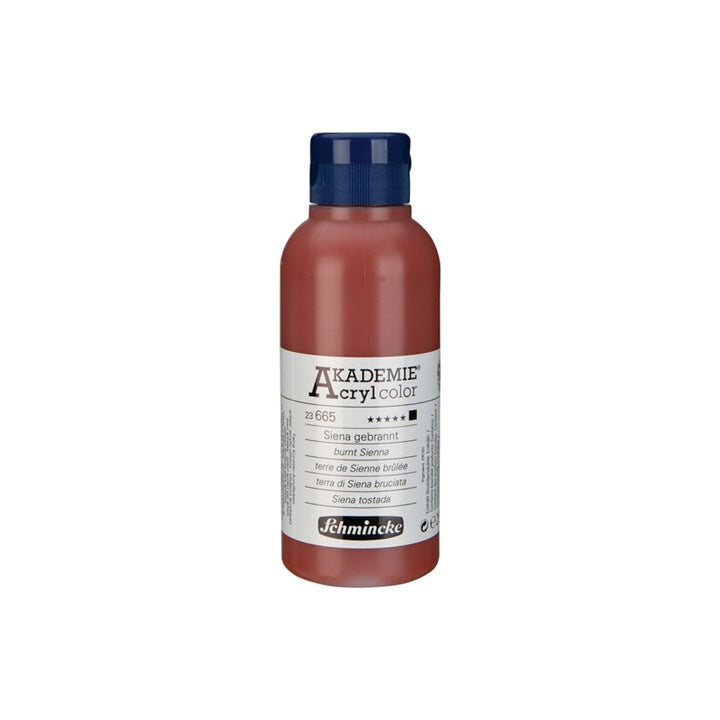 Schmincke AKADEMIE akrilfestékek 250 ml – 665 égetett sienna