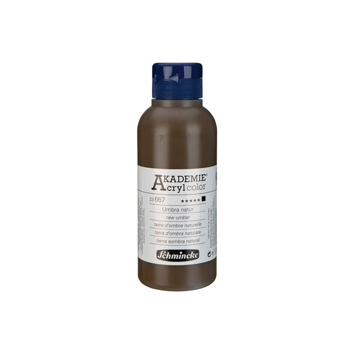 Schmincke AKADEMIE akrilfestékek 250 ml – 667 nyers umbra