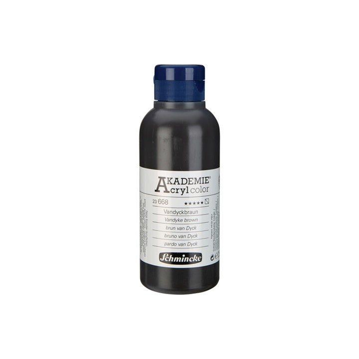 Schmincke AKADEMIE akrilfestékek 250 ml – 668 vandyke barna