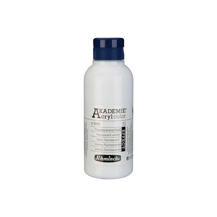 Schmincke AKADEMIE akrilfestékek 250 ml – 840 fluoreszkáló fehér