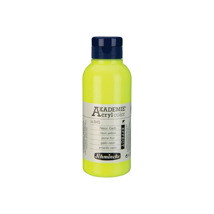 Schmincke AKADEMIE akrilfestékek 250 ml – 845 neonsárga