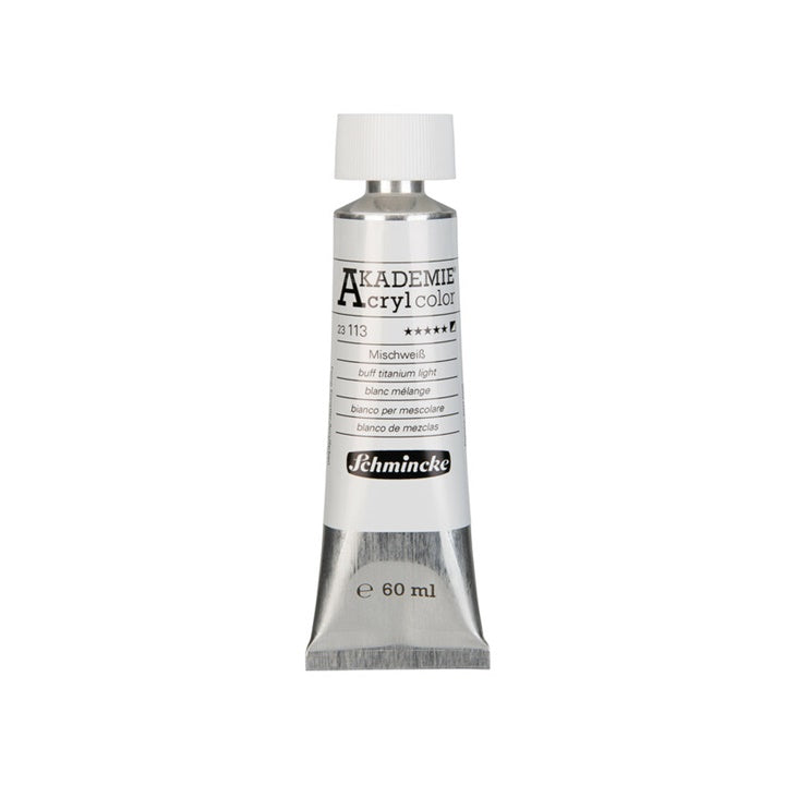 Schmincke AKADEMIE akrilfestékek 60 ml – 113 buff titán világos