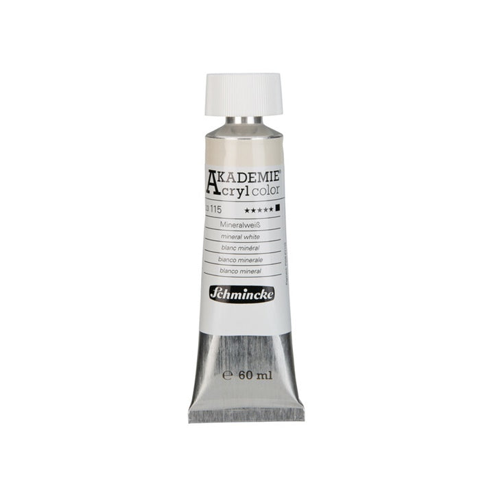 Schmincke AKADEMIE akrilfestékek 60 ml – 115 ásványi fehér