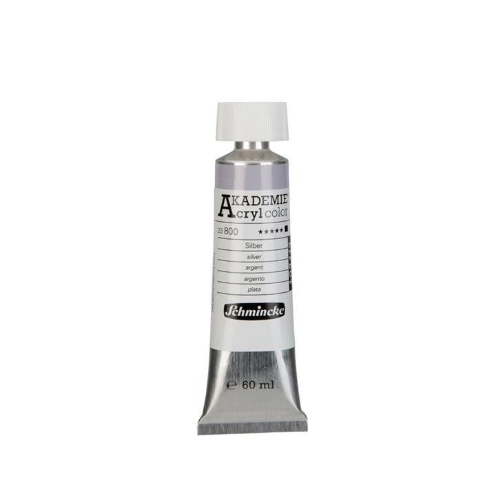 Schmincke AKADEMIE akrilfestékek 60 ml – 800 ezüst