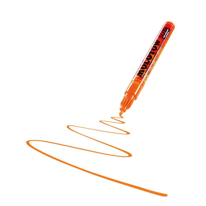 Akril filctoll MOLOTOW ONE4ALL 2mm – Dare Orange