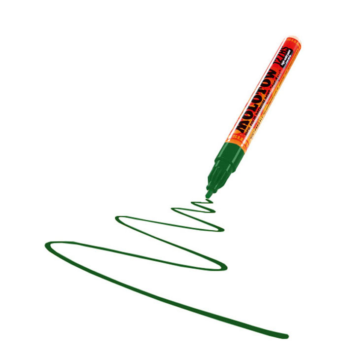 Akril filctoll MOLOTOW ONE4ALL 2mm – Future Green