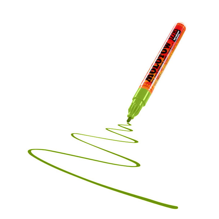 Akril filctoll MOLOTOW ONE4ALL 2mm – Grasshopper