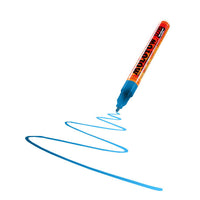 Akril filctoll MOLOTOW ONE4ALL 2mm – Metallic Blue