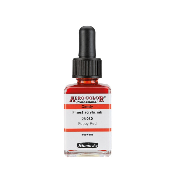 Schmincke AERO COLOR Professional Candy akril tinta 28 ml – 030 pipacspiros