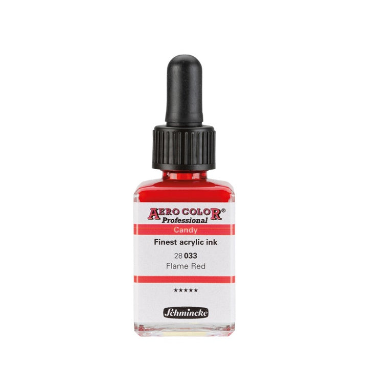 Schmincke AERO COLOR Professional Candy akril tinta 28 ml – 033 flame piros