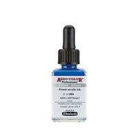 Schmincke AERO COLOR Professional Effect akril tinta 28 ml – 904 AERO METALLIC kék