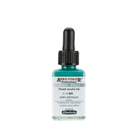 Schmincke AERO COLOR Professional Effect akril tinta 28 ml – 905 AERO METALLIC zöld
