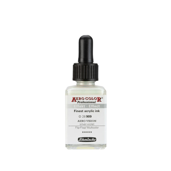 Schmincke AERO COLOR Professional Effect akril tinta 28 ml – 909 AERO VISION ezüstlila
