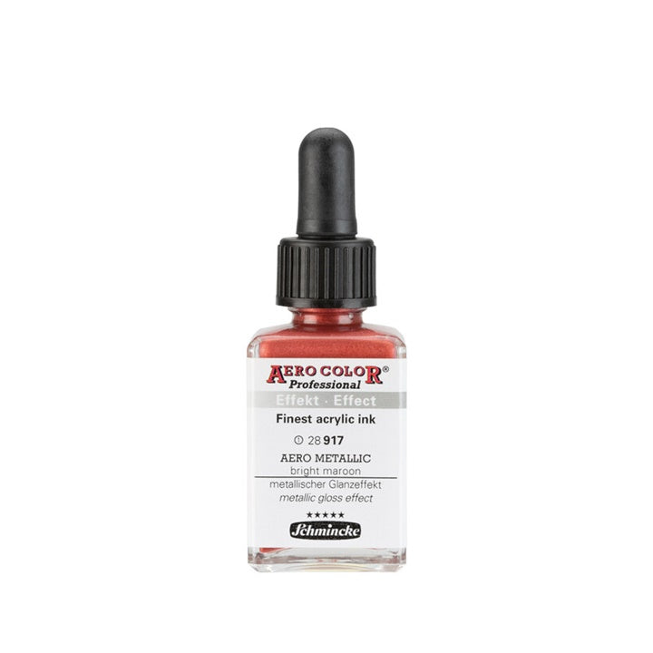 Schmincke AERO COLOR Professional Effect akril tinta 28 ml – 917 AERO METALLIC világos gesztenye