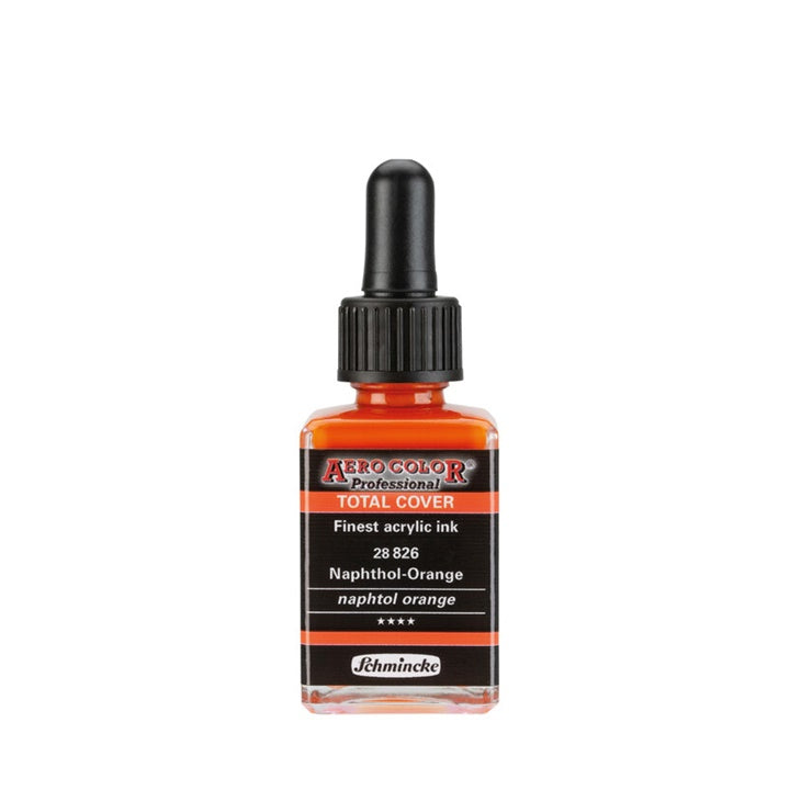 Schmincke AERO COLOR Professional Total Cover akril tinta 28 ml – 826 naftol narancs