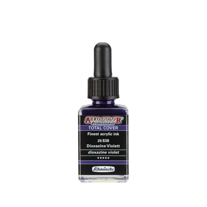 Schmincke AERO COLOR Professional Total Cover akril tinta 28 ml – 838 dioxazin lila