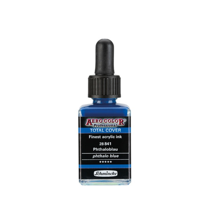 Schmincke AERO COLOR Professional Total Cover akril tinta 28 ml – 841 ftalo kék