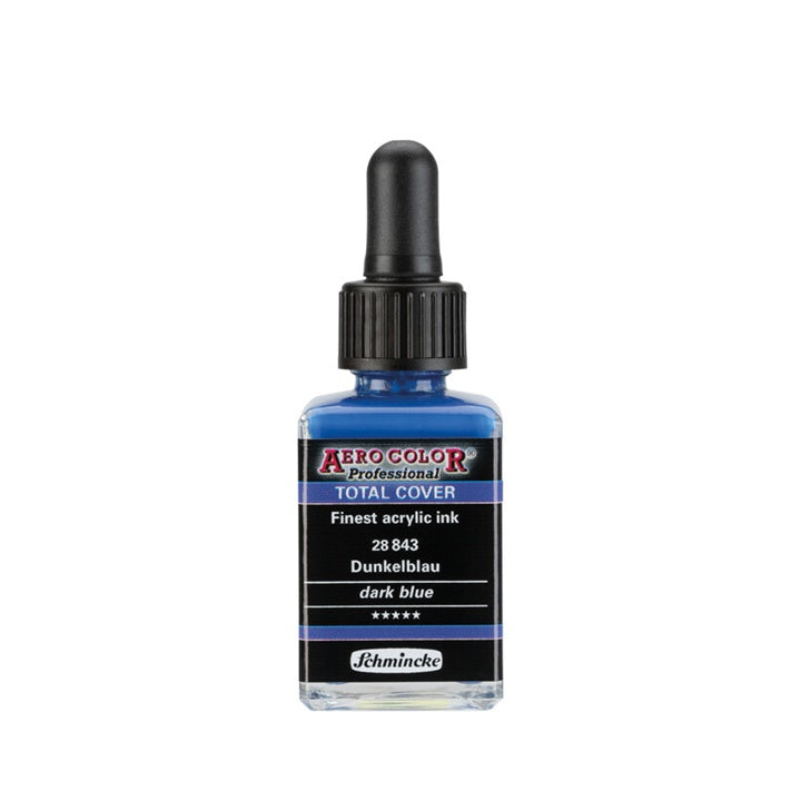 Schmincke AERO COLOR Professional Total Cover akril tinta 28 ml – 843 sötétkék