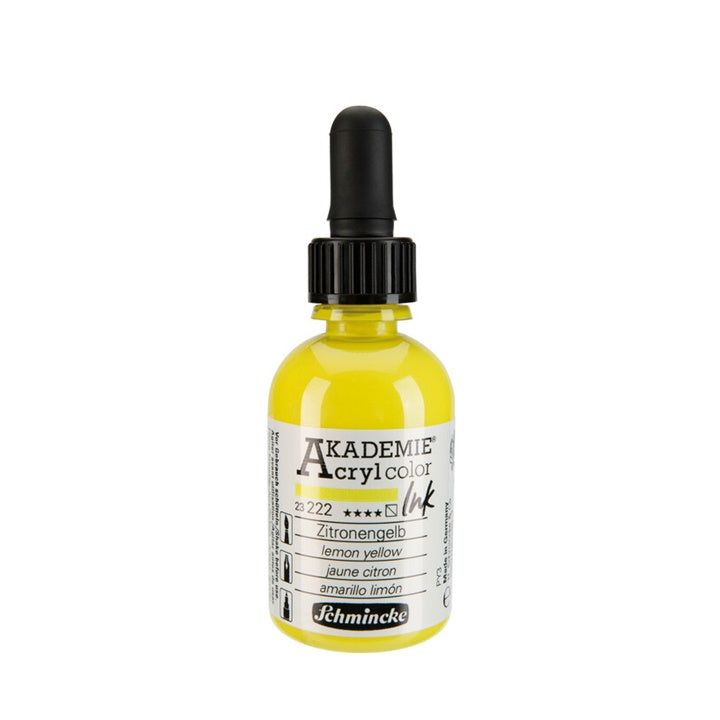 Akril tinta Schmincke AKADEMIE 50 ml – 222 Citromsárga
