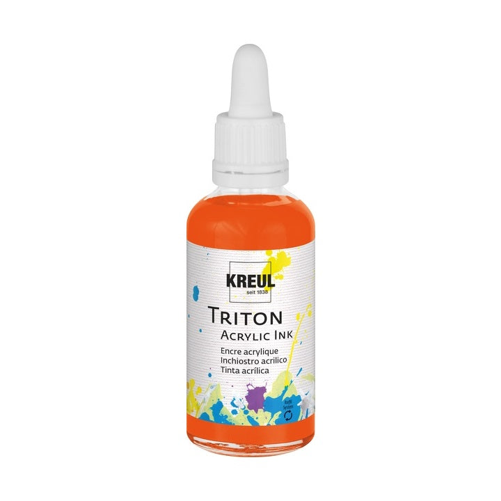 Akril tinta Triton 40 ml - KREUL – Genuine erős narancssárga