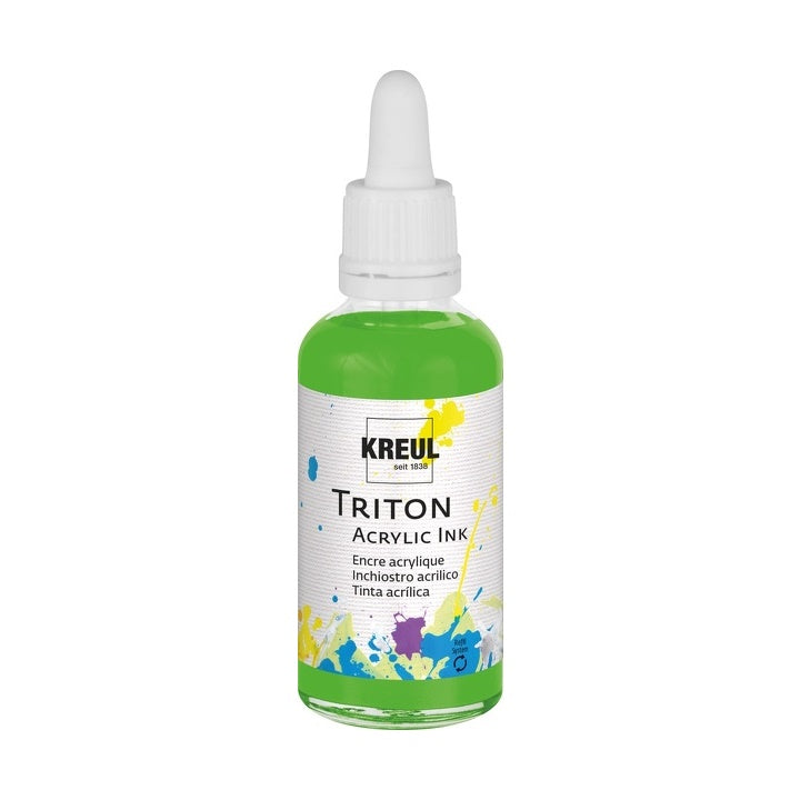 Akril tinta Triton 40 ml - KREUL – sárga zöld