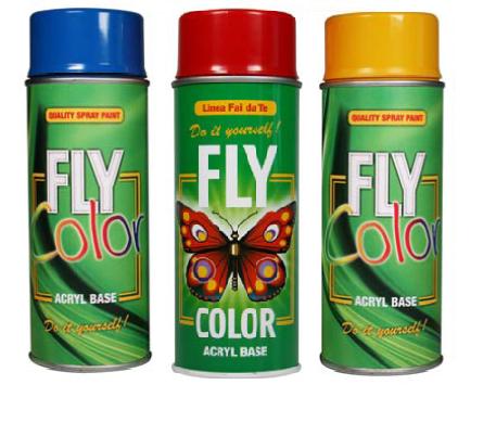 Akrillakk spray-ben FLY COLOR 400 ml – Fly Clear Lacquer Matt