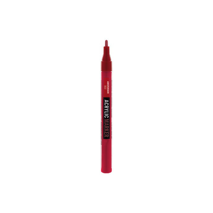 Akril marker AMSTERDAM SMALL 2mm / 30 szín – carmine