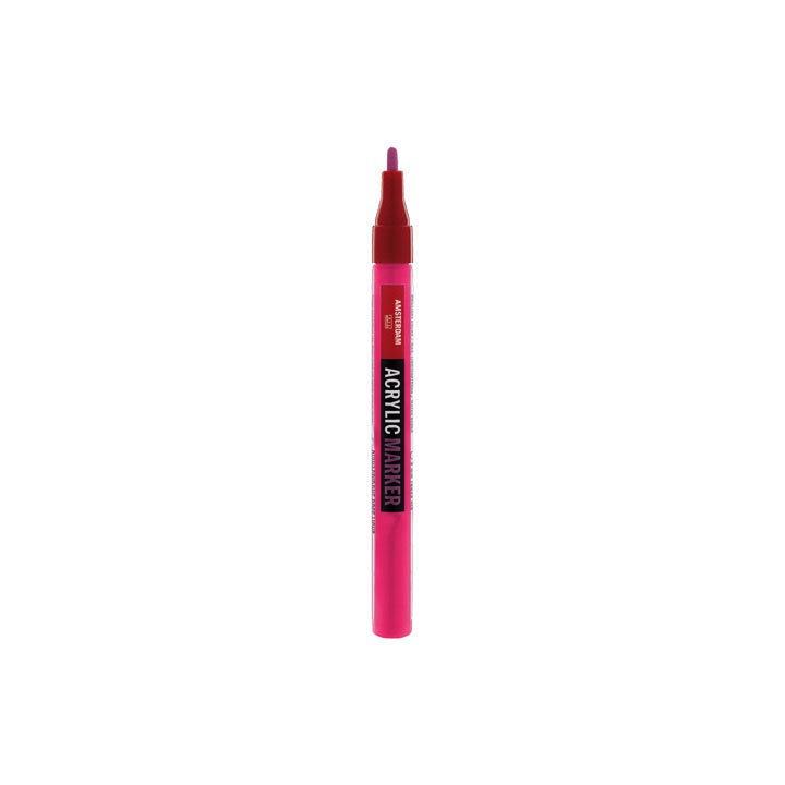 Akril marker AMSTERDAM SMALL 2mm / 30 szín – primary magenta
