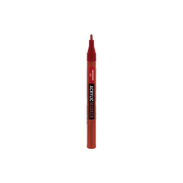 Akril marker AMSTERDAM SMALL 2mm / 30 szín – burnt sienna