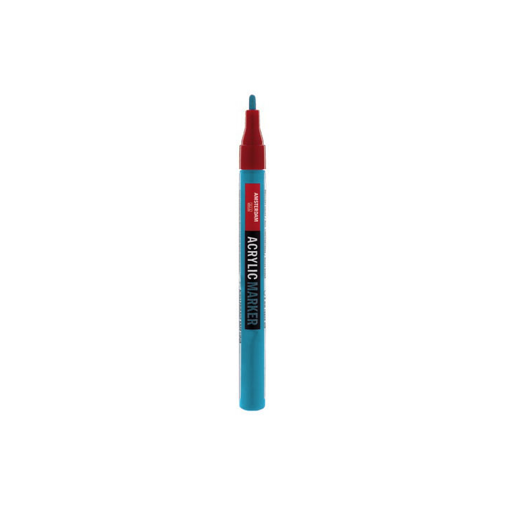 Akril marker AMSTERDAM SMALL 2mm / 30 szín – brilliant blue
