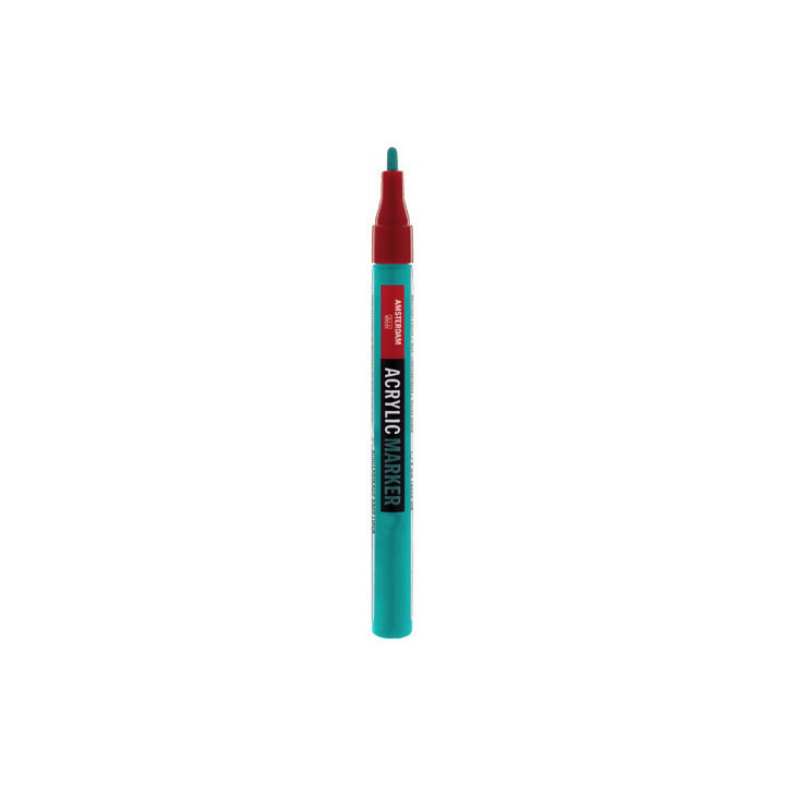 Akril marker AMSTERDAM SMALL 2mm / 30 szín – turquoise green