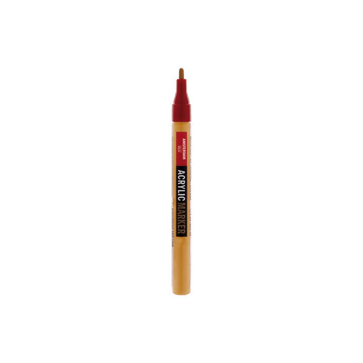 Akril marker AMSTERDAM SMALL 2mm / 30 szín – light gold