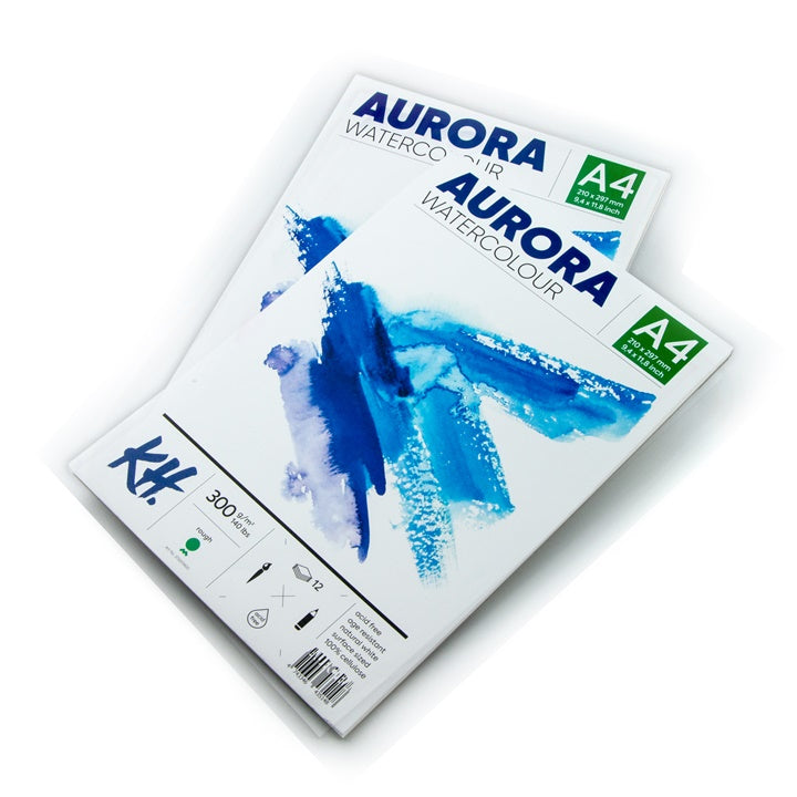Akvarell blokk AURORA rough - 12 lap (3)