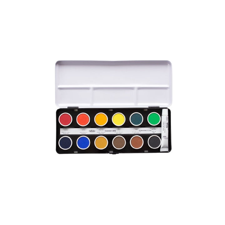 Akvarell festék készlet Cake Colors Transparent - Holbein – Holbein - 24 db
