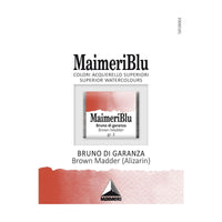 Akvarell festék MAIMERI Blu – félszilkés 1,5 ml – Alizarin barna krapp