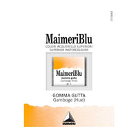 Akvarell festék MAIMERI Blu – félszilkés 1,5 ml – Gummigutti árnyalat